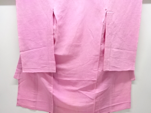 アンティーク　縮緬無地中着